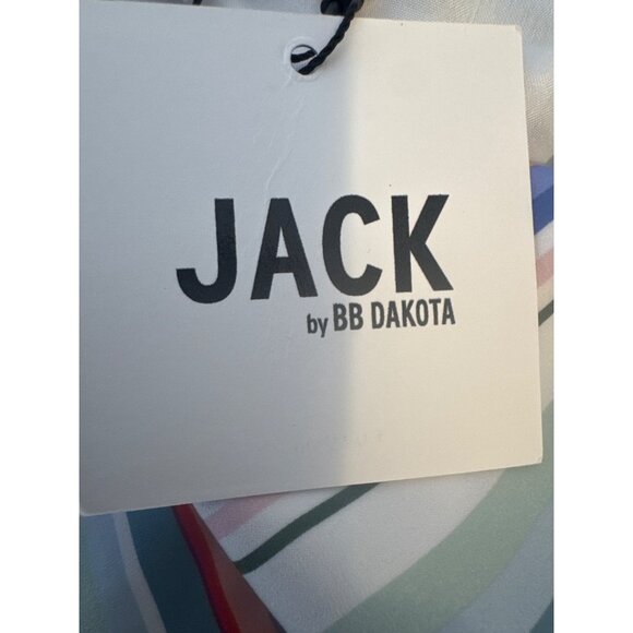 Jack By BB Dakota XS Striped Multicolor Maxi Dress With Adjustable Straps - Picture 9 of 15